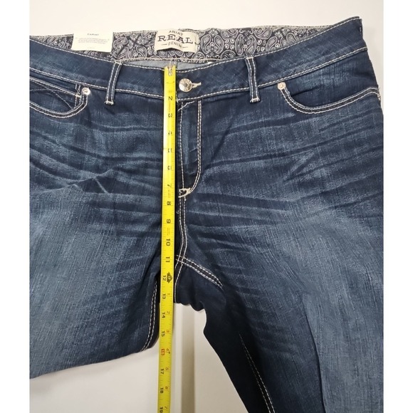 Ariat Real Mid Rise Straight Stretch Fit LITA Women's Size 22WR NWT- 10028920 - Picture 9 of 13